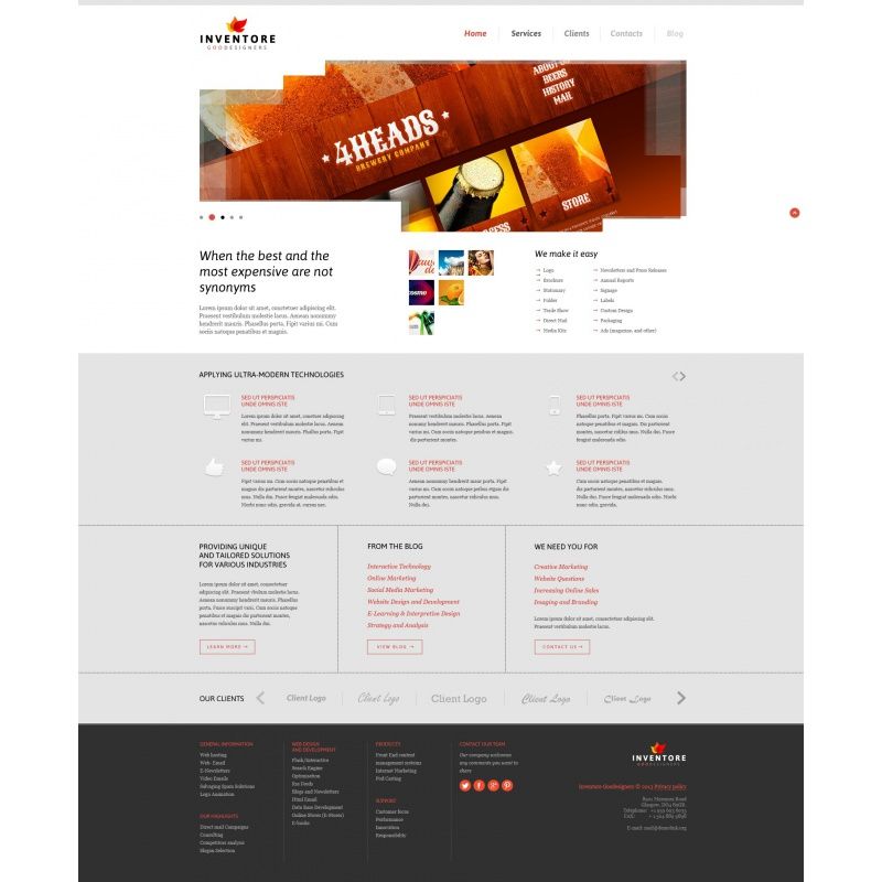 Дизайн страницы joomla Дизайн страницы joomla